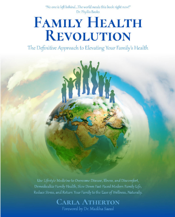 family, health, revolution. book, Carla Atheron